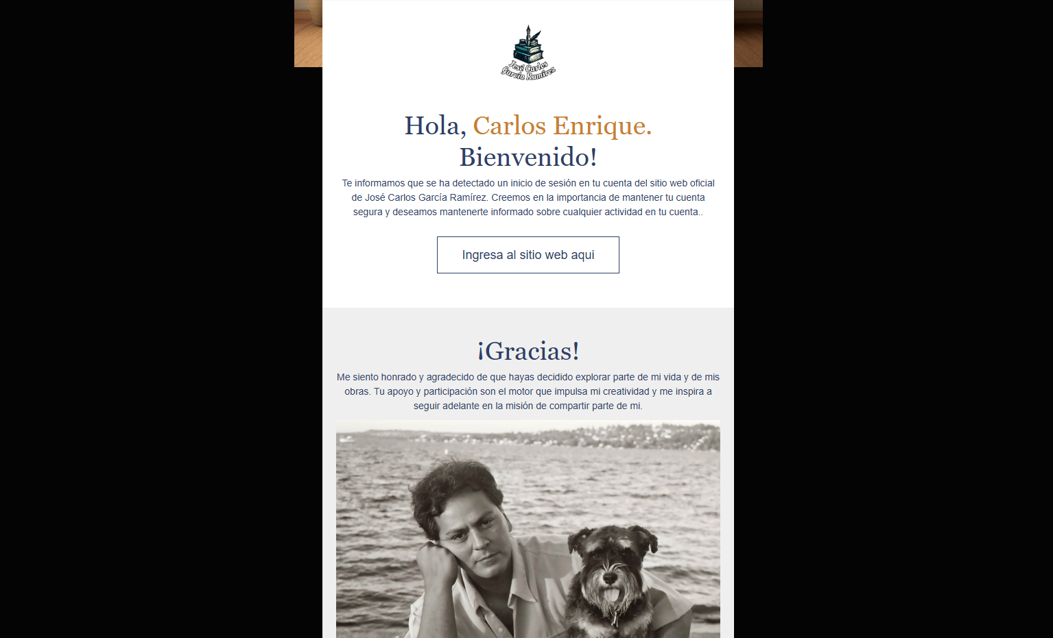 Correo de notificación